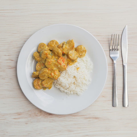 NC70 Curried Sausages (Main)