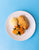 NCD15 Chicken Kiev, Mashed Potato & Roasted Vegetable Medley