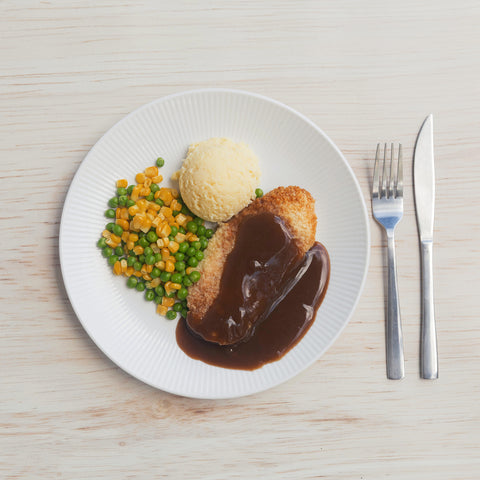 NC86 Chicken Schnitzel & Gravy (Main)