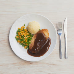 NC86 Chicken Schnitzel & Gravy (Main)