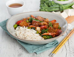 LNE239 - Standard Dinner Honey Soy Tofu & Vegetables (V) (no added dairy)