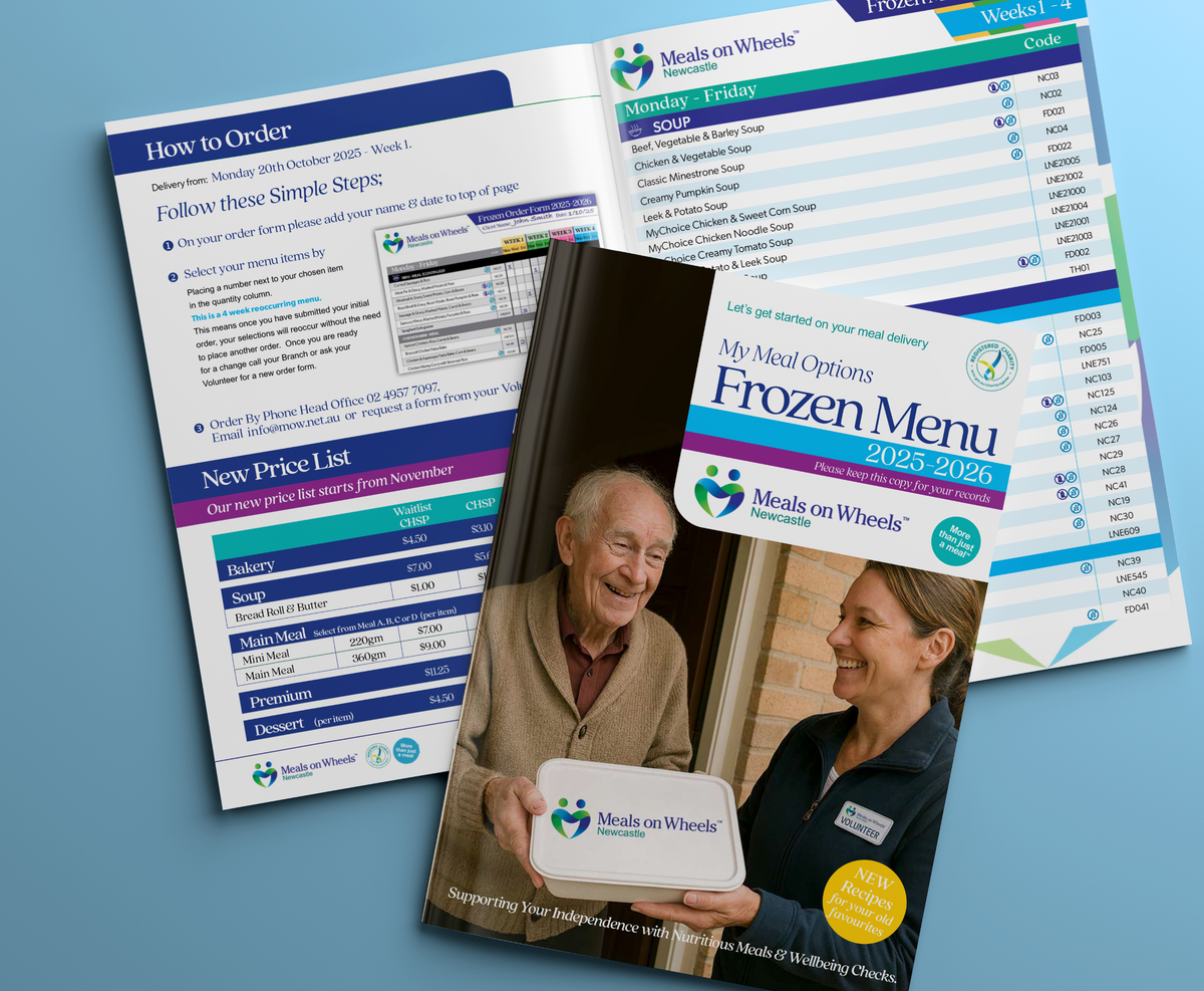 Menus | Newcastle Meals On Wheels