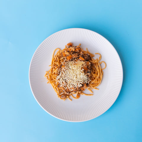 NC51 Mini Vegetarian Spaghetti Bolognaise & Parmesan Cheese